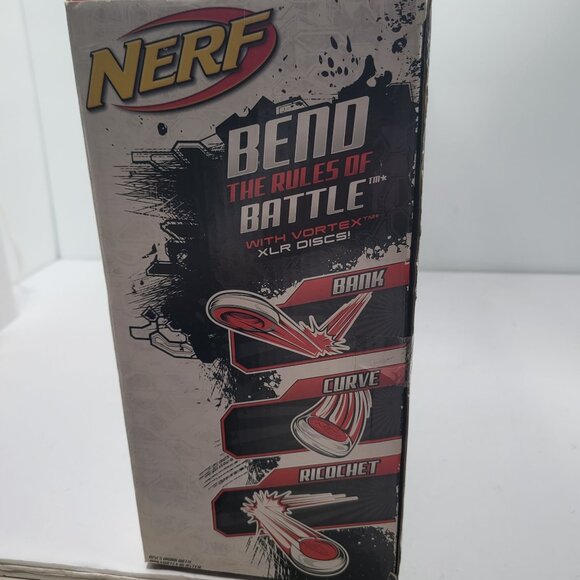 Nerf Vortex Revonix360 Blaster With 30 XLR Discs NIB - Picture 3 of 5